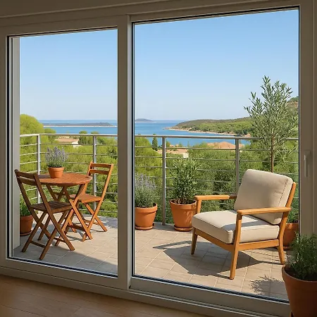 With Private Pool And Unique Sea View In