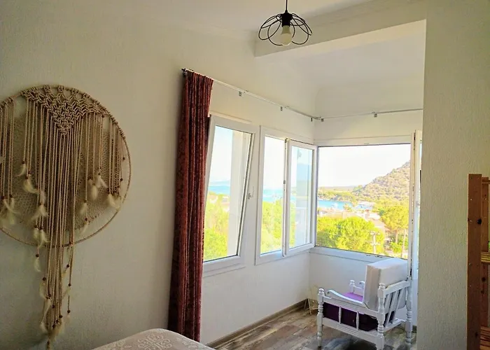 With Private Pool And Unique Sea View In 别墅 Çeşme